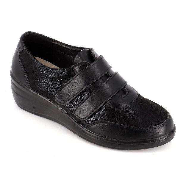 22204 ΓΥΝΑΙΚΕΙΑ LOAFERS B-SOFT ΜΑΥΡΟ