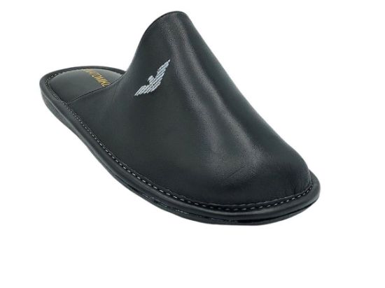 1545 KAPPA SHOES ΑΝΔΡΙΚΗ ΠΑΝΤΟΦΛΑ ΣΠΙΤΙΟΥ ΜΑΥΡΟ