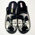 1624-22519-19-1 ΜΑΥΡΟ ADAM'S ΑΝΔΡΙΚΕΣ ΠΑΝΤΟΦΛΕΣ ΣΠΙΤΙΟΥ
