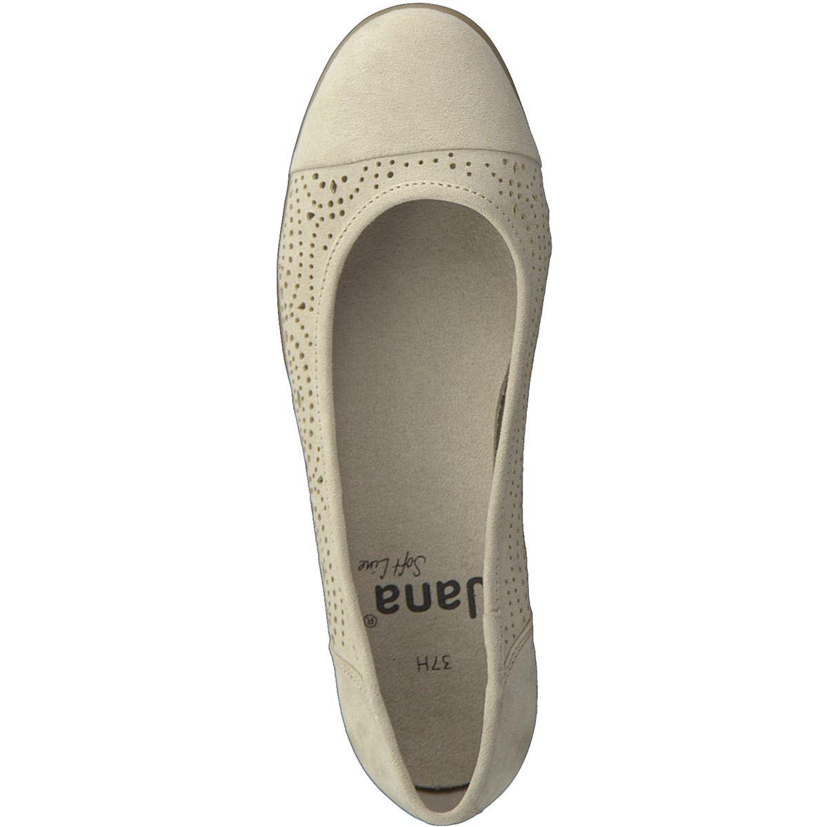 Jana Ballerines Femme 8-8-22169-28-500 - Confortables Et Tendance En Textile