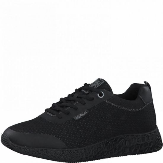 ΑΝΔΡΙΚΑ SNEAKER 5-13622-37 001 S'OLIVER ΜΑΥΡΟ