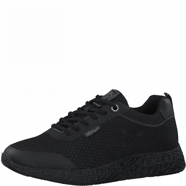 ΑΝΔΡΙΚΑ SNEAKER 5-13622-37 001 S'OLIVER ΜΑΥΡΟ