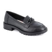 ΓΥΝΑΙΚΕΙΑ LOAFERS ΜΑΥΡΟ