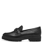5-24714-42 001 ΜΑΥΡΟ S'OLIVER ΓΥΝΑΙΚΕΙΑ LOAFERS ΟΙΚΟΛΟΓΙΚΟ ΔΕΡΜΑ ΚΑΝΟΝΙΚΗ ΕΦΑΡΜΟΓΗ