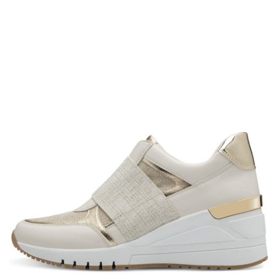 2-24780-42 402 ΚΡΕΜ MARCO TOZZI ΓΥΝΑΙΚΕΙΑ SNEAKERS ΟΙΚΟΛΟΓΙΚΟ ΔΕΡΜΑ/ΥΦΑΣΜΑ ΚΑΝΟΝΙΚΗ ΕΦΑΡΜΟΓΗ