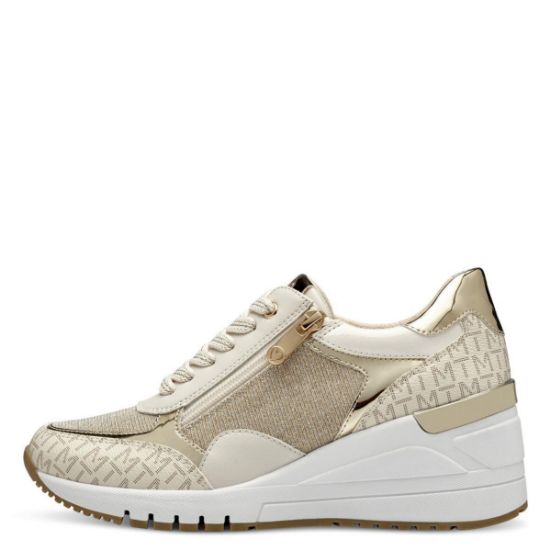 2-23723-41 40C ΚΡΕΜ MARCO TOZZI ΓΥΝΑΙΚΕΙΑ SNEAKERS ΟΙΚΟΛΟΓΙΚΟ ΔΕΡΜΑ/ΥΦΑΣΜΑ ΚΑΝΟΝΙΚΗ ΕΦΑΡΜΟΓΗ