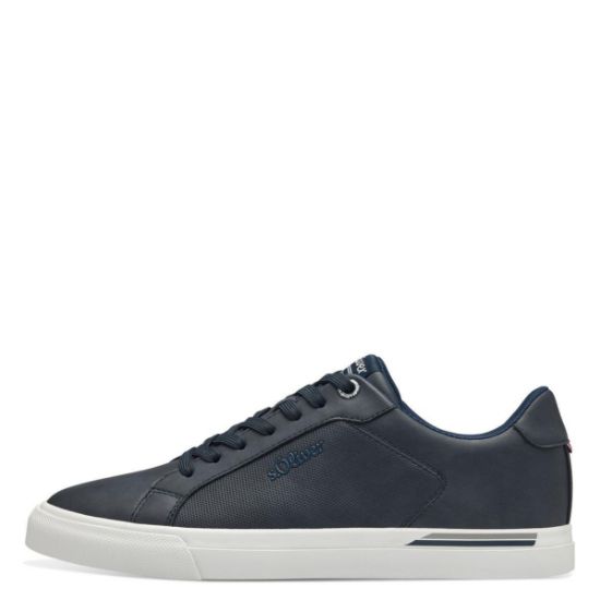 5-13630-42 805 ΜΠΛΕ S'OLIVER ΑΝΔΡΙΚΑ SNEAKERS ΣΥΝΘΕΤΙΚΟ ΔΕΡΜΑ ΚΑΝΟΝΙΚΗ ΕΦΑΡΜΟΓΗ