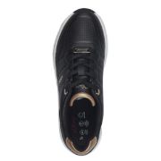 5-23659-42 001 ΜΑΥΡΟ S'OLIVER ΓΥΝΑΙΚΕΙΑ SNEAKERS ΣΥΝΘΕΤΙΚΟ ΔΕΡΜΑ ΚΑΝΟΝΙΚΗ ΕΦΑΡΜΟΓΗ