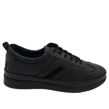 SKU_10001938 371543 ΜΑΥΡΟ GALE ΑΝΔΡΙΚΑ ΠΑΠΟΥΤΣΙΑ ΓΝΗΣΙΟ ΔΕΡΜΑ ΚΑΝΟΝΙΚΗ ΕΦΑΡΜΟΓΗ