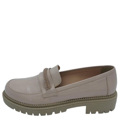 017 NUDE AFTER HOUR ΓΥΝΑΙΚΕΙΑ LOAFERS ΓΝΗΣΙΟ ΔΕΡΜΑ ΚΑΝΟΝΙΚΗ ΕΦΑΡΜΟΓΗ