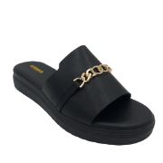 1-829-24022-29-1 ΜΑΥΡΟ ADAM'S ΓΥΝΑΙΚΕΙΕΣ ΠΑΝΤΟΦΛΕΣ FLATFORM ΣΥΝΘΕΤΙΚΟ ΔΕΡΜΑ ΚΑΝΟΝΙΚΗ ΕΦΑΡΜΟΓΗ