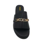 1-829-24022-29-1 ΜΑΥΡΟ ADAM'S ΓΥΝΑΙΚΕΙΕΣ ΠΑΝΤΟΦΛΕΣ FLATFORM ΣΥΝΘΕΤΙΚΟ ΔΕΡΜΑ ΚΑΝΟΝΙΚΗ ΕΦΑΡΜΟΓΗ