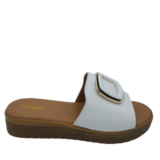 1-829-24021-29-2 ΑΣΠΡΟ ADAM'S ΓΥΝΑΙΚΕΙΕΣ ΠΑΝΤΟΦΛΕΣ FLATFORM ΣΥΝΘΕΤΙΚΟ ΔΕΡΜΑ ΚΑΝΟΝΙΚΗ ΕΦΑΡΜΟΓΗ