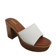 1-829-24019-29-2 ΑΣΠΡΟ ADAM'S ΓΥΝΑΙΚΕΙΑ MULES ΣΥΝΘΕΤΙΚΟ ΔΕΡΜΑ ΚΑΝΟΝΙΚΗ ΕΦΑΡΜΟΓΗ