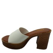 1-829-24019-29-2 ΑΣΠΡΟ ADAM'S ΓΥΝΑΙΚΕΙΑ MULES ΣΥΝΘΕΤΙΚΟ ΔΕΡΜΑ ΚΑΝΟΝΙΚΗ ΕΦΑΡΜΟΓΗ