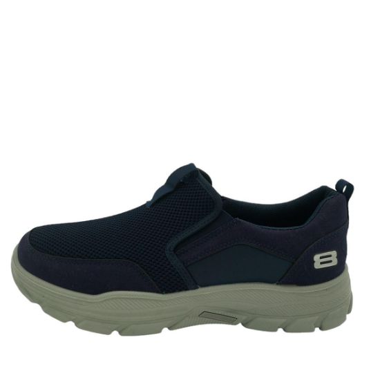 C653 ΜΠΛΕ PRETTYSHOES ΑΝΔΡΙΚΑ SNEAKERS ΥΦΑΣΜΑ ΚΑΝΟΝΙΚΗ ΕΦΑΡΜΟΓΗ