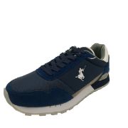 M-23012-2 ΜΠΛΕ ATLANTA FOOTWEAR ΑΝΔΡΙΚΑ SNEAKERS ΣΥΝΘΕΤΙΚΟ ΔΕΡΜΑ ΚΑΙ ΥΦΑΣΜΑ ΚΑΝΟΝΙΚΗ ΕΦΑΡΜΟΓΗ