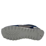 M-23012-2 ΜΠΛΕ ATLANTA FOOTWEAR ΑΝΔΡΙΚΑ SNEAKERS ΣΥΝΘΕΤΙΚΟ ΔΕΡΜΑ ΚΑΙ ΥΦΑΣΜΑ ΚΑΝΟΝΙΚΗ ΕΦΑΡΜΟΓΗ