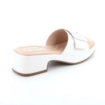 24164 ΑΣΠΡΟ B-SOFT ΓΥΝΑΙΚΕΙΑ MULES ΣΥΝΘΕΤΙΚΟ ΔΕΡΜΑ ΚΑΝΟΝΙΚΗ ΕΦΑΡΜΟΓΗ
