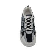 302-2 ΜΑΥΡΟ ABLOOM ΓΥΝΑΙΚΕΙΑ SNEAKERS ΣΥΝΘΕΤΙΚΟ ΔΕΡΜΑ ΚΑΙ ΥΦΑΣΜΑ ΚΑΝΟΝΙΚΗ ΕΦΑΡΜΟΓΗ