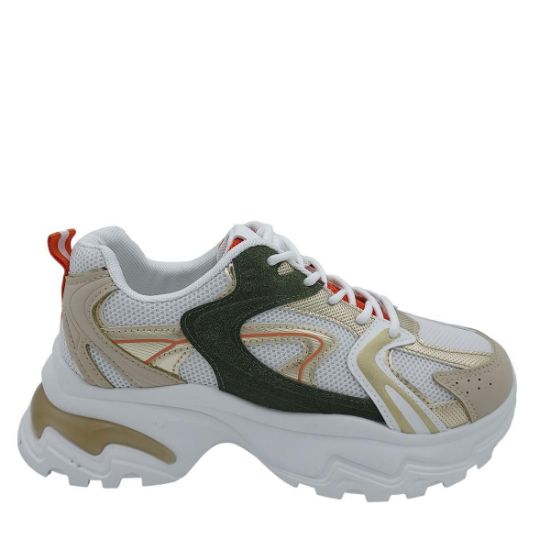 302-2 ΠΡΑΣΙΝΟ ABLOOM ΓΥΝΑΙΚΕΙΑ SNEAKERS ΣΥΝΘΕΤΙΚΟ ΔΕΡΜΑ ΚΑΙ ΥΦΑΣΜΑ ΚΑΝΟΝΙΚΗ ΕΦΑΡΜΟΓΗ