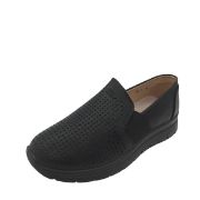 JMS-5 ΜΑΥΡΟ COMFORTSOFT ΓΥΝΑΙΚΕΙΑ ΜΟΚΑΣΙΝΙΑ ΣΥΝΘΕΤΙΚΟ ΚΑΙ ΓΝΗΣΙΟ ΔΕΡΜΑ ΚΑΝΟΝΙΚΗ ΕΦΑΡΜΟΓΗ