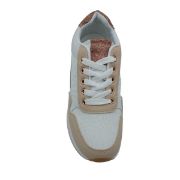 9128 ΡΟΖ IDEAL SHOES ΓΥΝΑΙΚΕΙΑ SNEAKERS ΣΥΝΘΕΤΙΚΟ ΔΕΡΜΑ ΚΑΙ ΥΦΑΣΜΑ ΚΑΝΟΝΙΚΗ ΕΦΑΡΜΟΓΗ