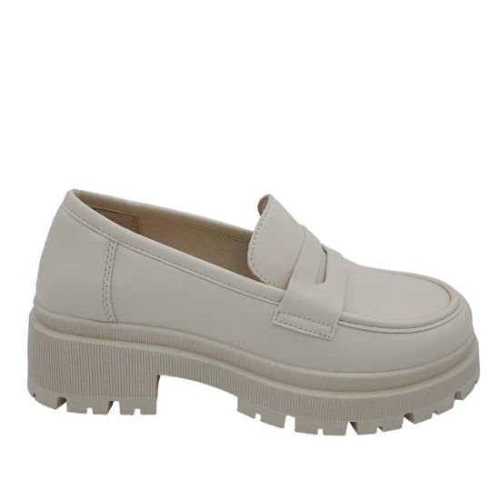 JRX-175 ΜΠΕΖ PLATO ΓΥΝΑΙΚΕΙΑ LOAFERS ΣΥΝΘΕΤΙΚΟ ΔΕΡΜΑ ΚΑΝΟΝΙΚΗ ΕΦΑΡΜΟΓΗ