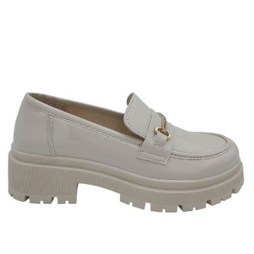 SKU_10002075 JRX-170 ΜΠΕΖ PLATO ΓΥΝΑΙΚΕΙΑ LOAFERS ΣΥΝΘΕΤΙΚΟ ΛΟΥΣΤΡΙΝ ΚΑΝΟΝΙΚΗ ΕΦΑΡΜΟΓΗ
