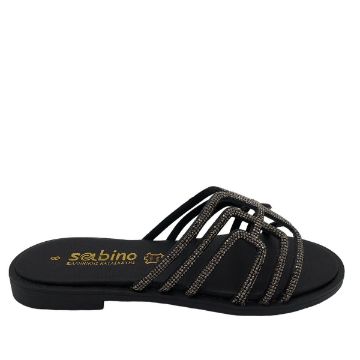 SKU_10002103 3509-15 ΜΑΥΡΟ SABINO ΓΥΝΑΙΚΕΙΕΣ ΠΑΝΤΟΦΛΕΣ ΓΝΗΣΙΟ ΔΕΡΜΑ ΚΑΝΟΝΙΚΗ ΕΦΑΡΜΟΓΗ