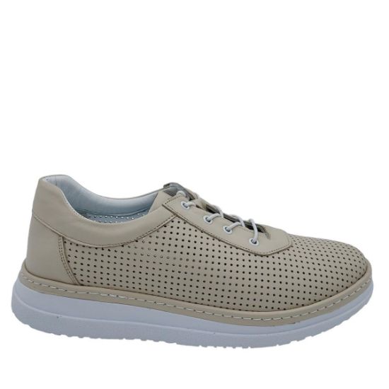 202351 ΜΠΕΖ AEROSTEP ΓΥΝΑΙΚΕΙΑ SNEAKERS ΓΝΗΣΙΟ ΔΕΡΜΑ ΚΑΝΟΝΙΚΗ ΕΦΑΡΜΟΓΗ