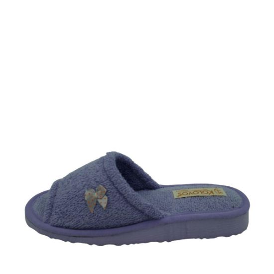 03 ΜΩΒ KOLOVOS SLIPPERS ΓΥΝΑΙΚΕΙΕΣ ΠΑΝΤΟΦΛΕΣ ΣΠΙΤΙΟΥ ΥΦΑΣΜΑ ΜΙΚΡΗ ΦΟΡΜΑ