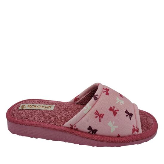 79 ΡΟΖ KOLOVOS SLIPPERS