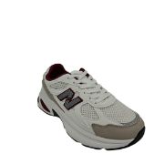 B-827 ΚΡΕΜ/ΜΠΟΡΝΤΩ PRETTY SHOES