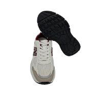 B-827 ΚΡΕΜ/ΜΠΟΡΝΤΩ PRETTY SHOES