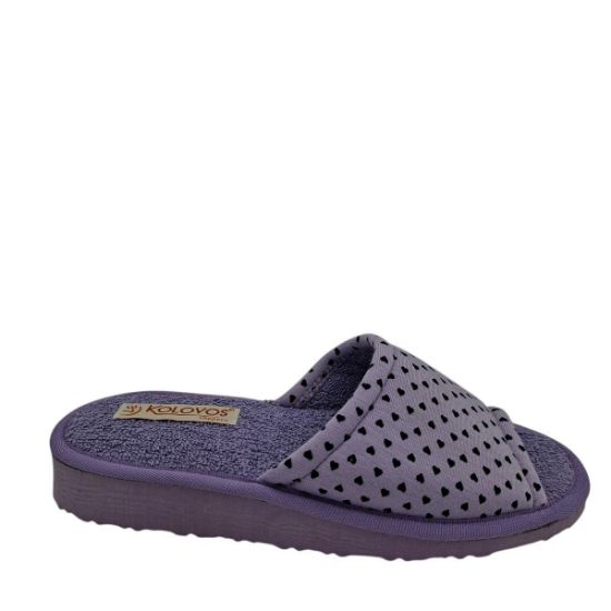 86 ΚΑΡΔΟΥΛΕΣ ΜΩΒ KOLOVOS SLIPPERS
